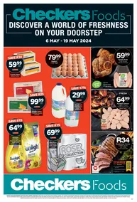 Checkers Gauteng, Brits, Klerksdorp, Limpopo, Mpumalanga, North West, Potchefstroom & Rustenburg : Discover A World Of Freshness (6 May - 19 May 2024)