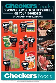 Checkers Lakefield, Sunhill, The Colony & Weltevreden : Discover A World Of Freshness (20 January - 09 February 2025)