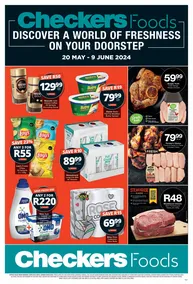 Checkers Gauteng, Brits, Klerksdorp, Limpopo, Mpumalanga, North West, Potchefstroom & Rustenburg : Discover A World Of Freshness (20 May - 2 June 2024)