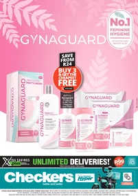 Checkers Gauteng, Brits, Klerksdorp, Limpopo, Mpumalanga, North West, Potchefstroom & Rustenburg : Gynaguard Promotion (02 March - 08 March 2026)