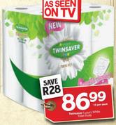 Twinsaver Luxury Whits Toilet Rolls-18 Per Pack