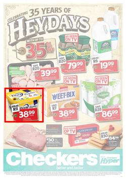 Checkers Gauteng, Mpumalanga, Limpopo, North West : Hey Days Promotion (04 Feb - 10 Feb 2019), page 1