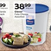 Clover Feta Cheese-400g Each