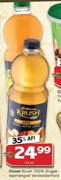 Clover Krush 100% Vrugtesapmengsel-1.5L Each