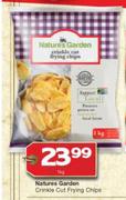 Natures Garden Crinkle Cut Frying Chips-1Kg