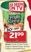Clover Fruits Of The Forest Yoghurt Based Daily Snack/Yoghurt-1Kg Each