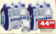 Bonaqua Pump Nie-Vonkelende Water 6X750ml-Per Pack