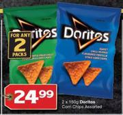 Doritos Corn Chips-2X150g