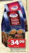 Cape Cookies Double/Romeo Delight Biscuits-500g Each