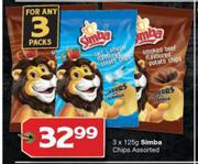 Simba Chips-3X125g