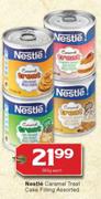 Nestle Caramel Treat Cake Filling-380g Each