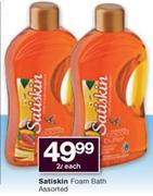 Satiskin Foam Bath-2L Each