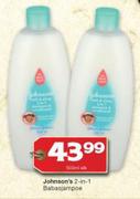 Johnson's 2 In 1 Babasjampoe-500ml Each