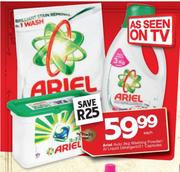 Ariel Auto Washing Powder 3Kg/Liquid Detergent 2L/Capsules 21's-Each