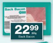 Housebrand Back Bacon-200g Each