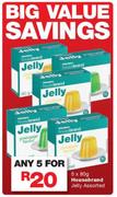 Housebrand Jelly-5X80g
