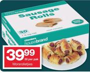 Housebrand Sausage Rolls-30's Per Pack