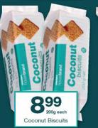 Housebrand Coconut Biscuits-200g Each