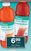Housebrand Dairy Blend Concentrate Assorted-1L Each