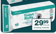 Housebrand Toilet Rolls-10's Per Pack