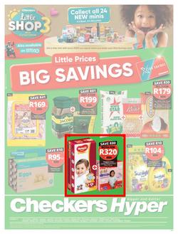 Checkers Hyper Gauteng, Brits, Klerksdorp, Limpopo, Mpumalanga, Free State, North West, Potchefstroom & Rustenburg : Little Prices Big Savings (8 August  - 21 August 2022), page 1