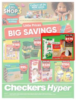 Checkers Hyper Gauteng, Brits, Klerksdorp, Limpopo, Mpumalanga, Free State, North West, Potchefstroom & Rustenburg : Little Prices Big Savings (8 August  - 21 August 2022), page 1