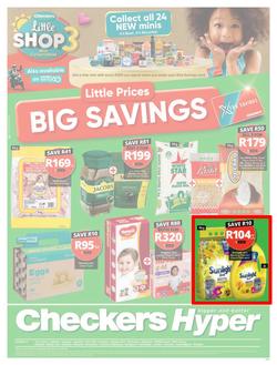 Checkers Hyper Gauteng, Brits, Klerksdorp, Limpopo, Mpumalanga, Free State, North West, Potchefstroom & Rustenburg : Little Prices Big Savings (8 August  - 21 August 2022), page 1