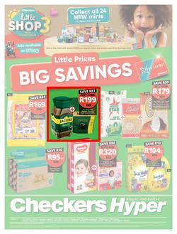 Checkers Hyper Gauteng, Brits, Klerksdorp, Limpopo, Mpumalanga, Free State, North West, Potchefstroom & Rustenburg : Little Prices Big Savings (8 August  - 21 August 2022), page 1