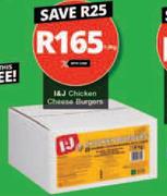 I&J Chicken Cheese Burgers