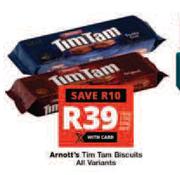 Arnott's Tim Tam Biscuits (All Variants)