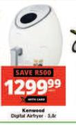 Kenwood 3.8L Digital Airfryer