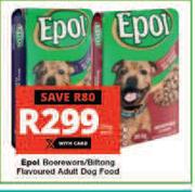 Epol Boerewors/ Biltong Flavoured Adult Dog Food