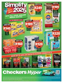 Checkers Hyper Gauteng, Brits, Klerksdorp, Limpopo, Mpumalanga, North West, Potchefstroom & Rustenburg : Mid-Month Promotion (06 January - 19 January 2025)