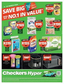 Checkers Hyper Gauteng, Brits, Klerksdorp, Limpopo, Mpumalanga, North West, Potchefstroom & Rustenburg : SA's No.1 In Value (09 March - 22 March 2026)