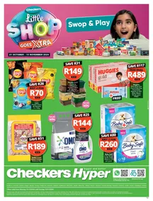 Checkers Hyper Gauteng, Brits, Klerksdorp, Limpopo, Mpumalanga, North West, Potchefstroom & Rustenburg : Xtra Savings (21 October - 10 November 2024)