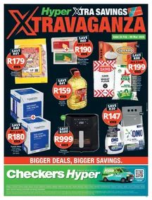 Checkers Hyper Gauteng, Brits, Klerksdorp, Limpopo, Mpumalanga, North West, Potchefstroom & Rustenburg : Xtra Savings Xtravaganza (24 February - 09 March 2025)