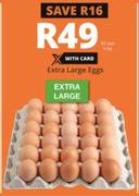 Extra Large Eggs-30's Per Tray