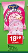 Beacon pienk & Wit malvalekkers-400g Elk