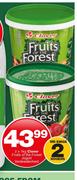 Clover Fruits Of The Forest jogurt verskeidenheid-2 x 1Kg