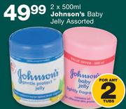 Johnson's Baby Jelly Assorted-2 x 500ml