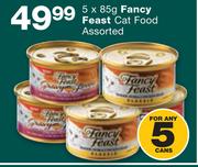 Fancy Feast Cat Food Assorted-5 x 85g