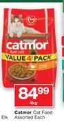 Catmor Cat Food Assorted-4Kg Each