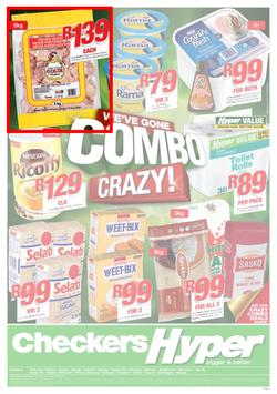 Checkers Hyper Gauteng : Crazy Combo Specials (21 Jan - 03 Feb 2019), page 1