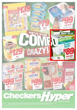 Checkers Hyper Gauteng : Crazy Combo Specials (21 Jan - 03 Feb 2019), page 1