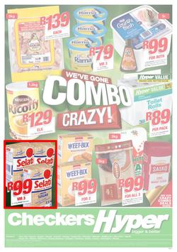 Checkers Hyper Gauteng : Crazy Combo Specials (21 Jan - 03 Feb 2019), page 1