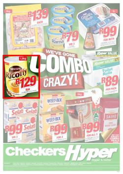 Checkers Hyper Gauteng : Crazy Combo Specials (21 Jan - 03 Feb 2019), page 1