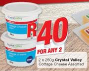 Crystal Valley Cottage Cheese -2x250g