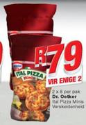 Dr.Oetker Ital Pizza Minis Verskeidenheid-2x8 Per Pak