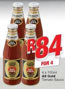 All Gold Tomato Sauce-4x700ml