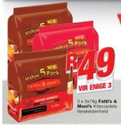 Fatti's & Moni's Kitsnoedels Verskeidenheid-3x5x78g Vir Enige